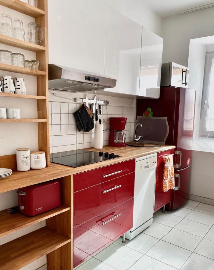 Stay In Aux, Feel At Home ! 2 Room Apartment Central Incl All You Need For 4 Person, 24H Check In, Pkw Parking Only Augsburgo Exterior foto