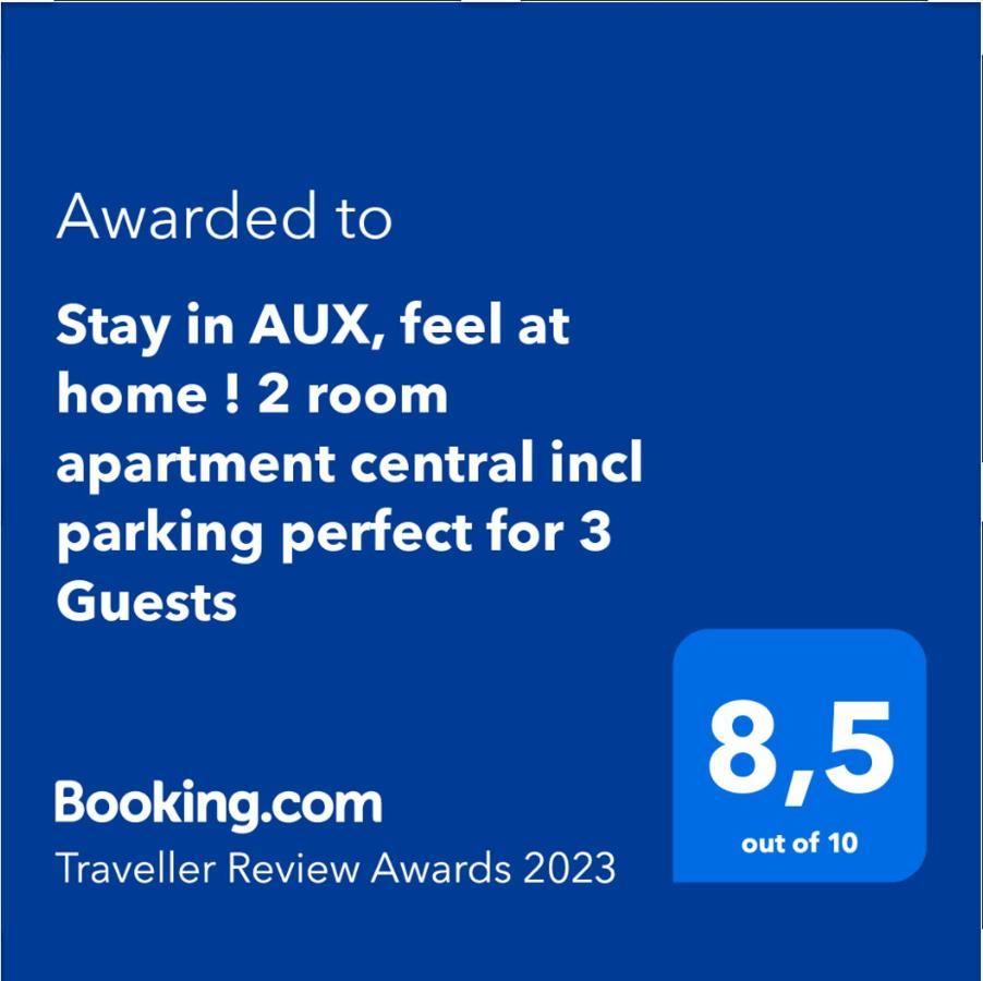 Stay In Aux, Feel At Home ! 2 Room Apartment Central Incl All You Need For 4 Person, 24H Check In, Pkw Parking Only Augsburgo Exterior foto